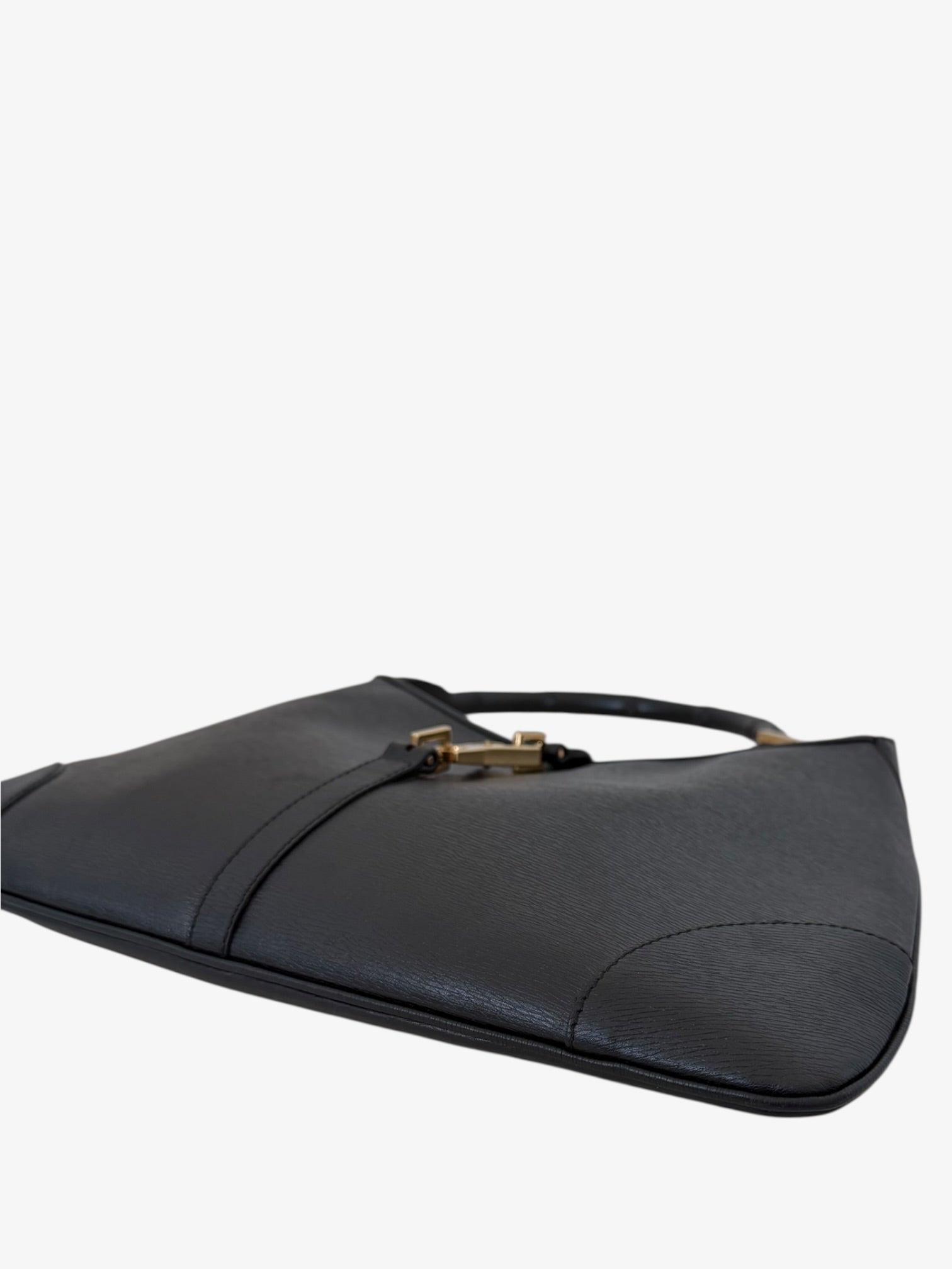 Gucci Bamboo Handle Jackie Leather Bag