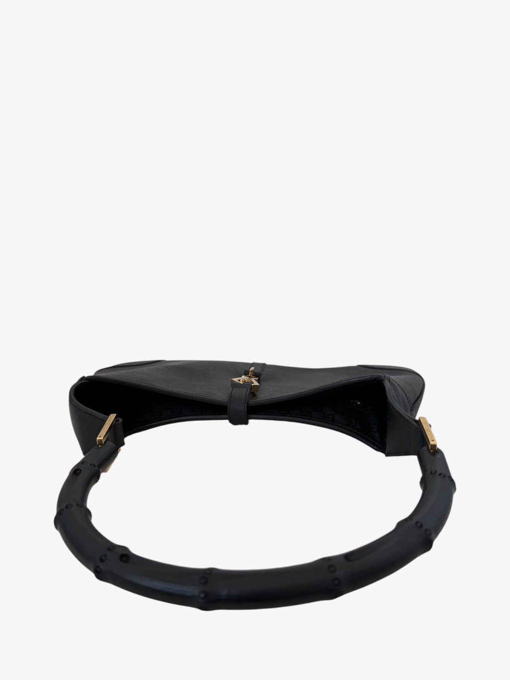 Gucci Bamboo Handle Jackie Leather Bag