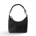 Gucci GG Canvas Hobo Black Shoulder Bag