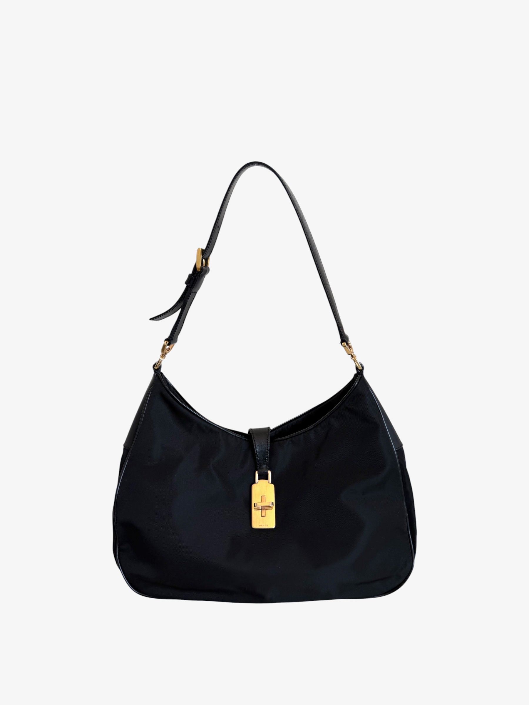 Prada Tessuto Nylon Shoulder Bag