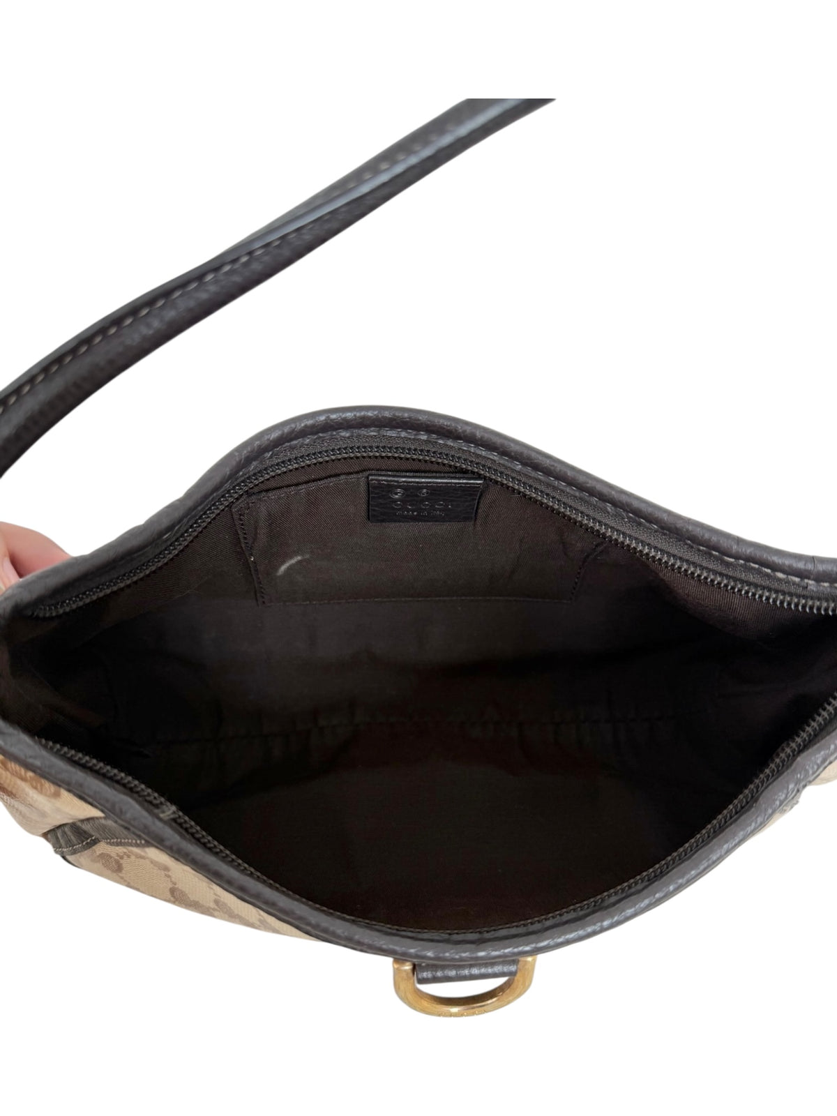 Gucci GG Monogram D-Ring Shoulder Bag