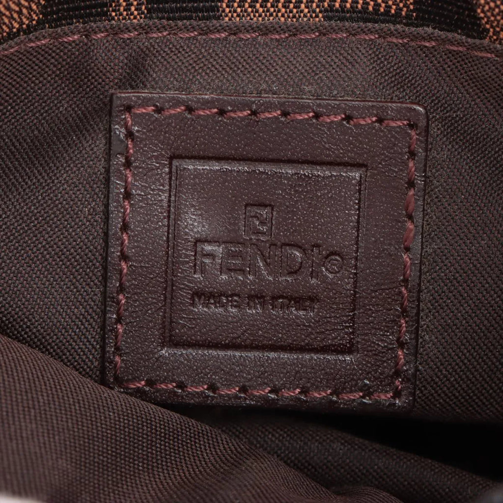 Fendi Zucca Mini Half Moon Baguette