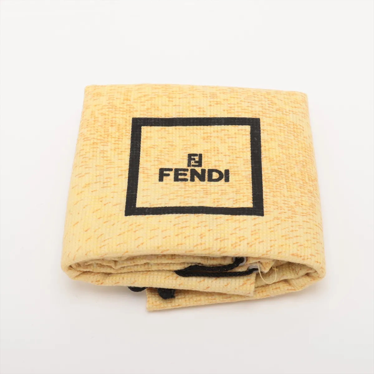 Fendi Cream Zucca FF Baguette