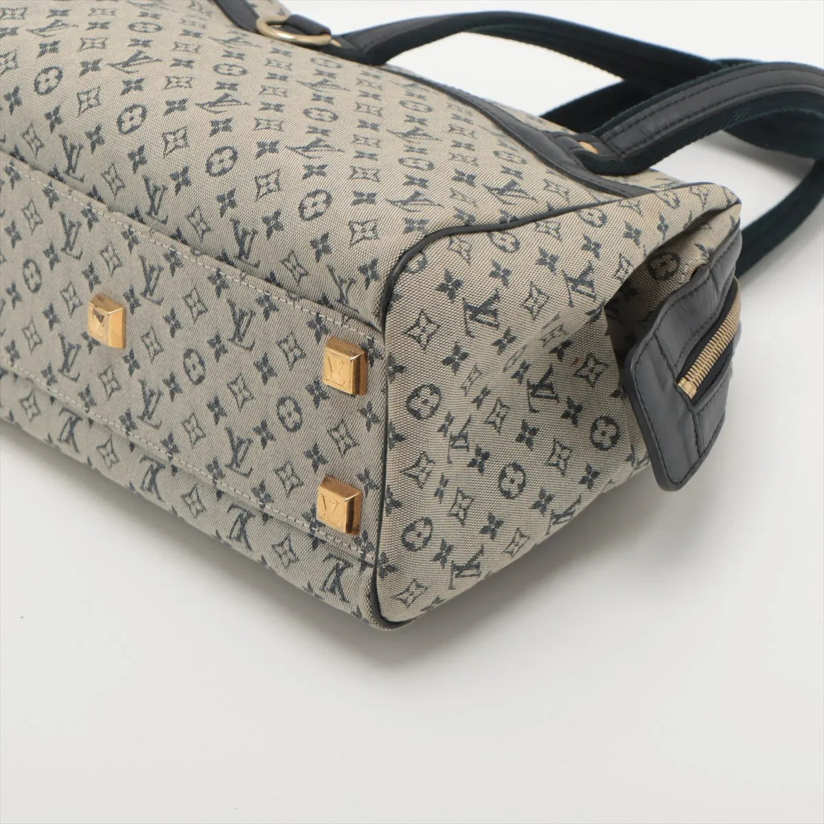 Louis Vuitton Blue Grey Monogram Mini Lin Josephine PM bag
