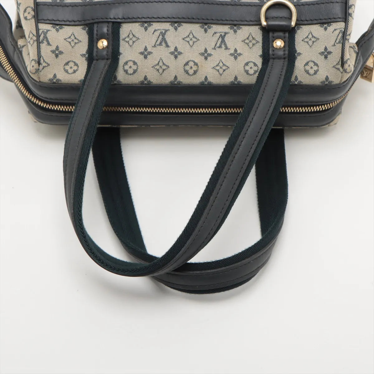 Louis Vuitton Blue Grey Monogram Mini Lin Josephine PM bag