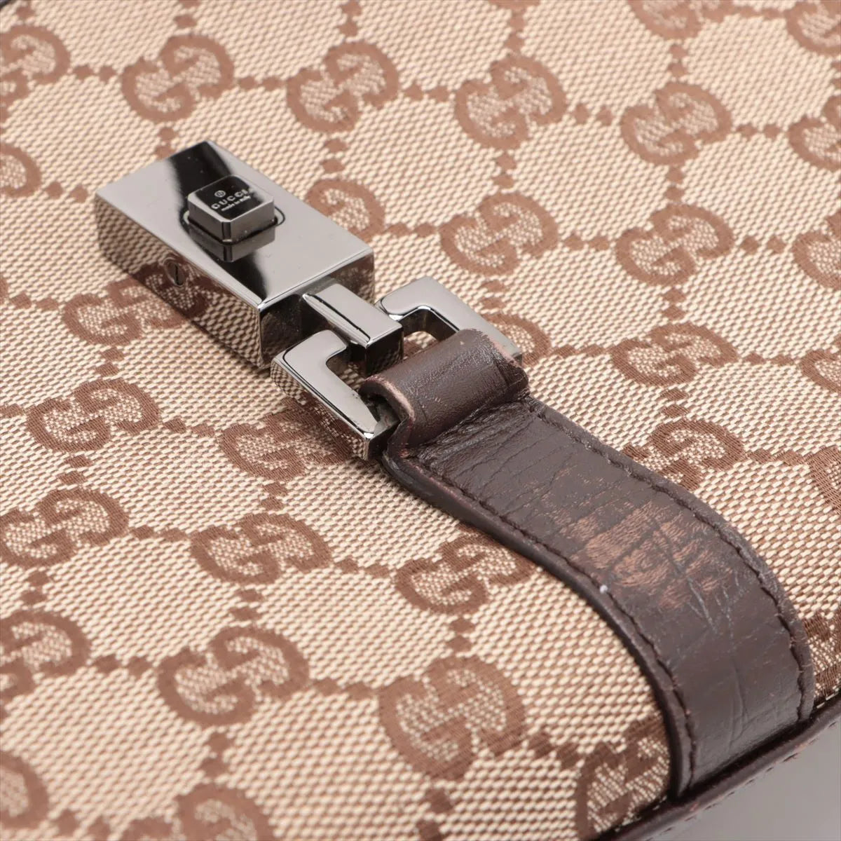 Gucci Jackie GG Canvas Shoulder Bag