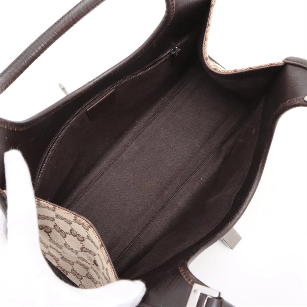 Gucci Jackie GG Canvas Shoulder Bag