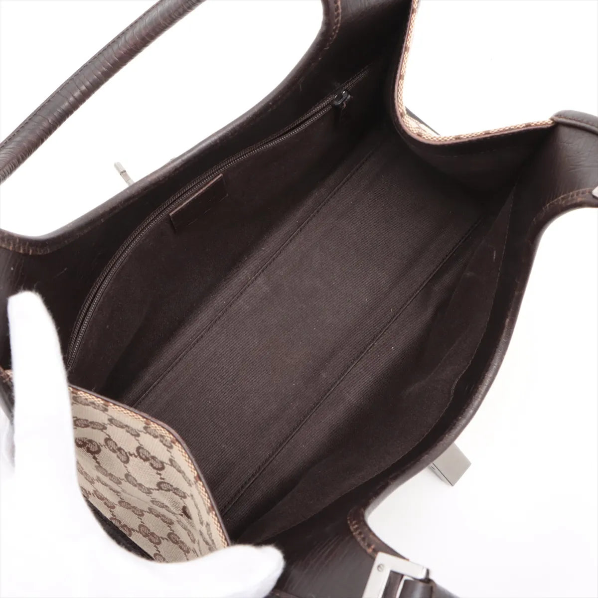 Gucci Jackie GG Canvas Shoulder Bag